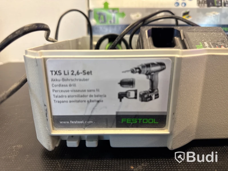 Festool TXS Li 2,6-Set borrskruvdragare