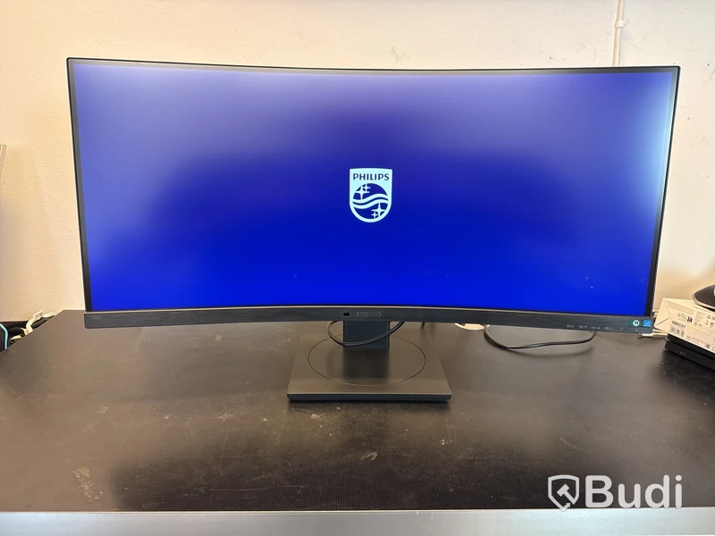 Philips B-Line 346B1C/00 34" välvd bildskärm (svart)