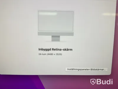 iMac 24-tums, M1, 2021