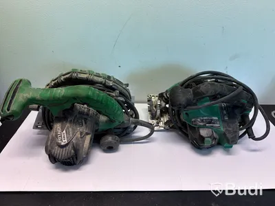 2 st Hitachi cirkelsågar