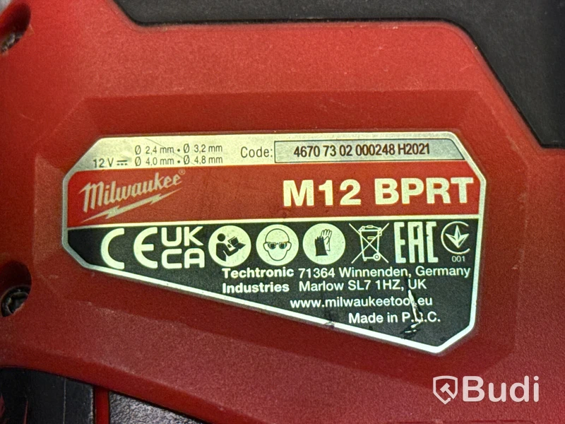 Milwaukee M12 BPRT popnitmaskin