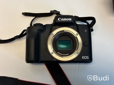 Canon EOS M50 systemkamera med tillbehör