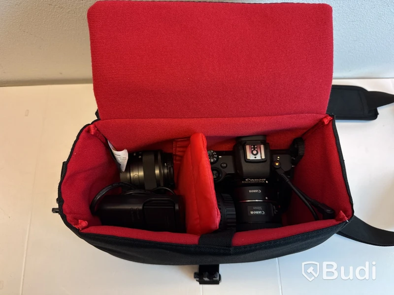 Canon EOS M50 systemkamera med tillbehör