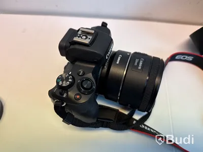 Canon EOS M50 systemkamera med tillbehör