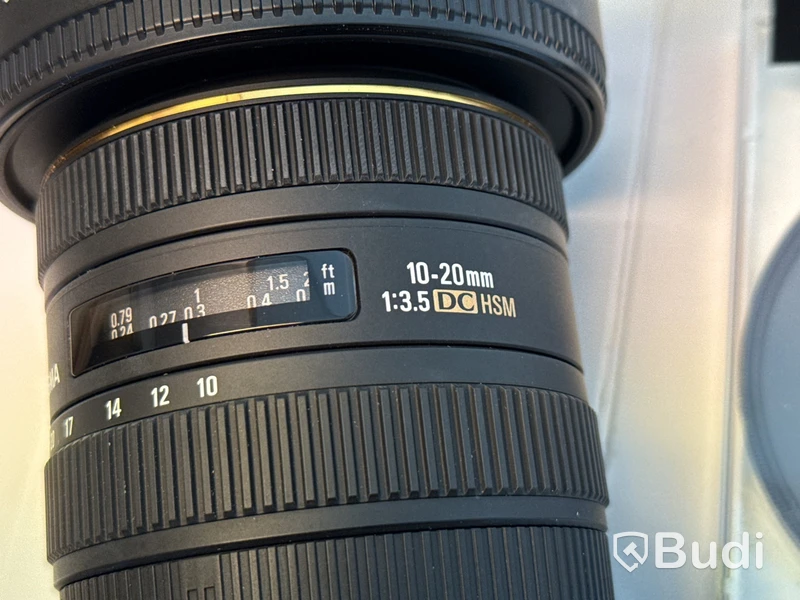 Sigma 10-20 mm objektiv