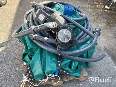 Pooltömmare med pump.  10 & 20 m3