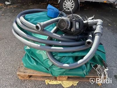 Pooltömmare med pump.  10 & 20 m3