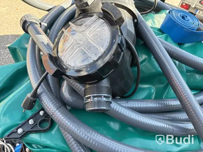 Pooltömmare med pump.  10 & 20 m3
