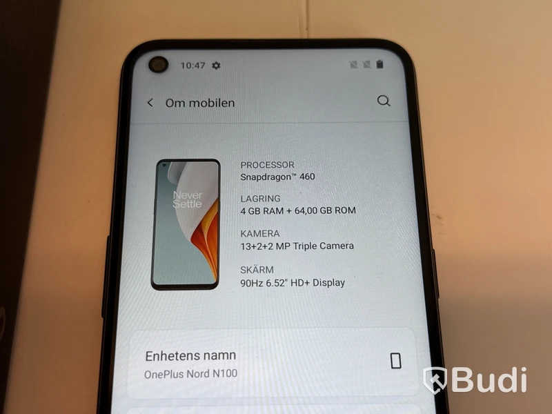 Mobiltelefon OnePlus N100