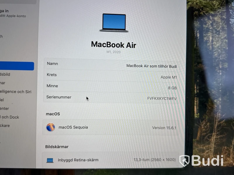 MacBook Air M1 8GB