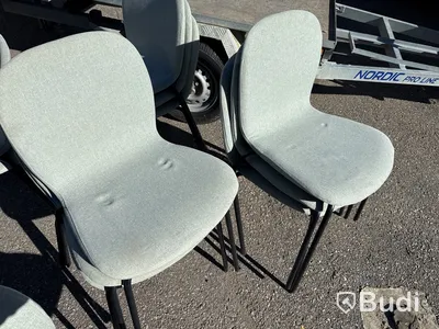 12 st stolar IKEA (stapelbara)
