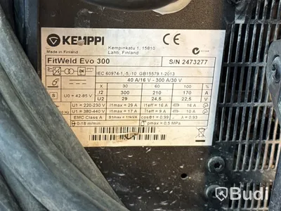 Mig/Mag-svets Kemppi FitWeld EVO 300