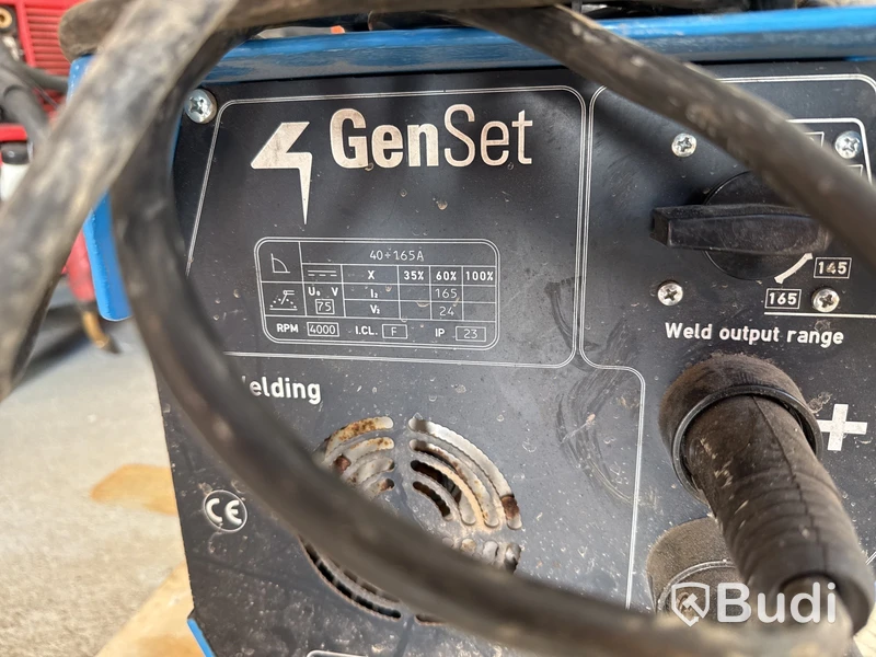 Motorsvets GenSet MW 180 I-H 1