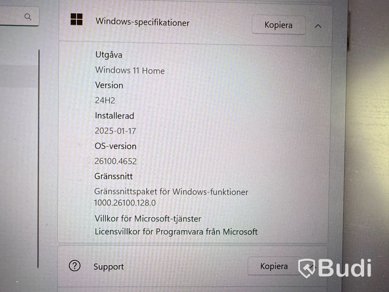 Laptop Acer Swift 4GB
