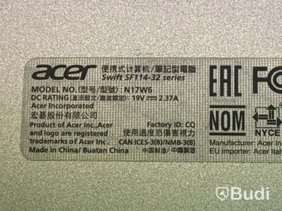 Laptop Acer Swift 4GB