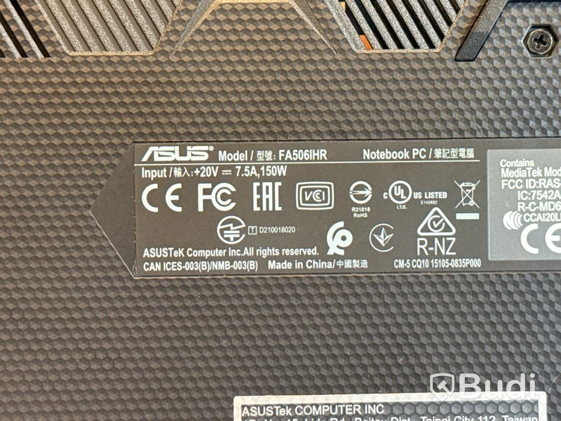 Laptop Asus Tuf Gaming A15 8GB