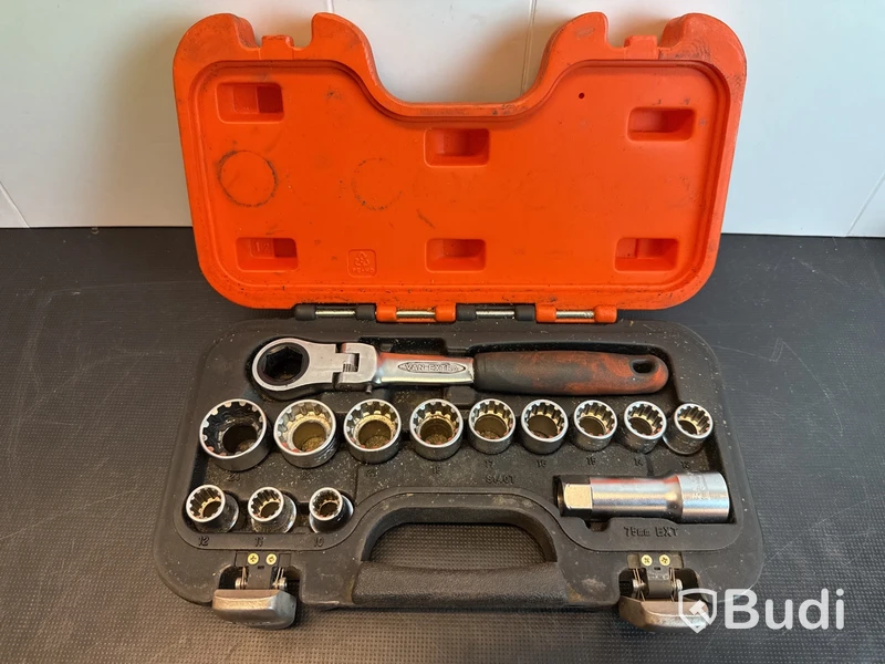 Bahco S140T hylssats "Pass-Through"