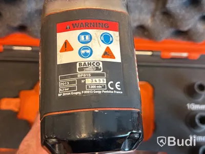 Mutterdragare Bahco BP815, med låda & hylsor