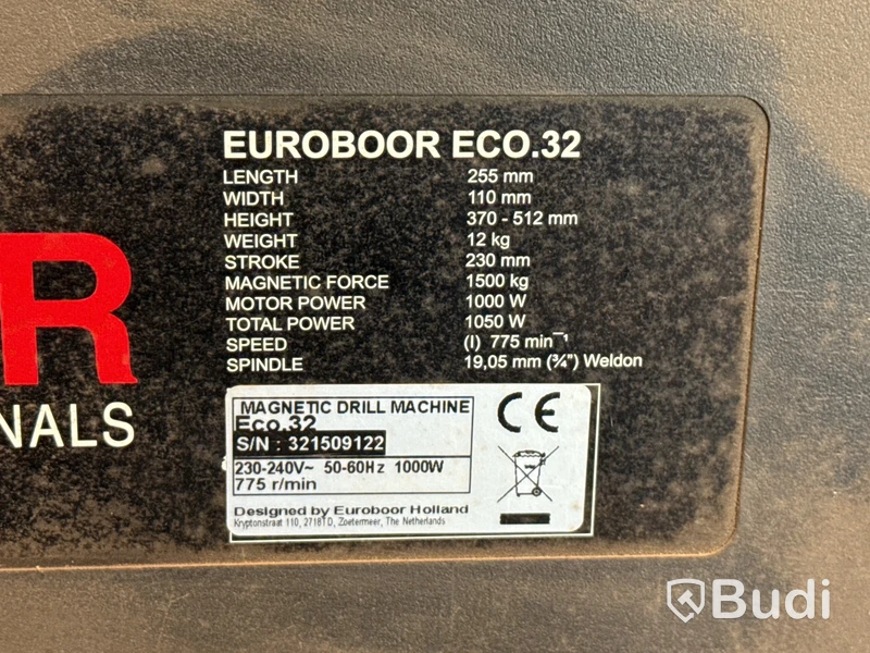 Magnetborrmaskin Euroboor ECO.32