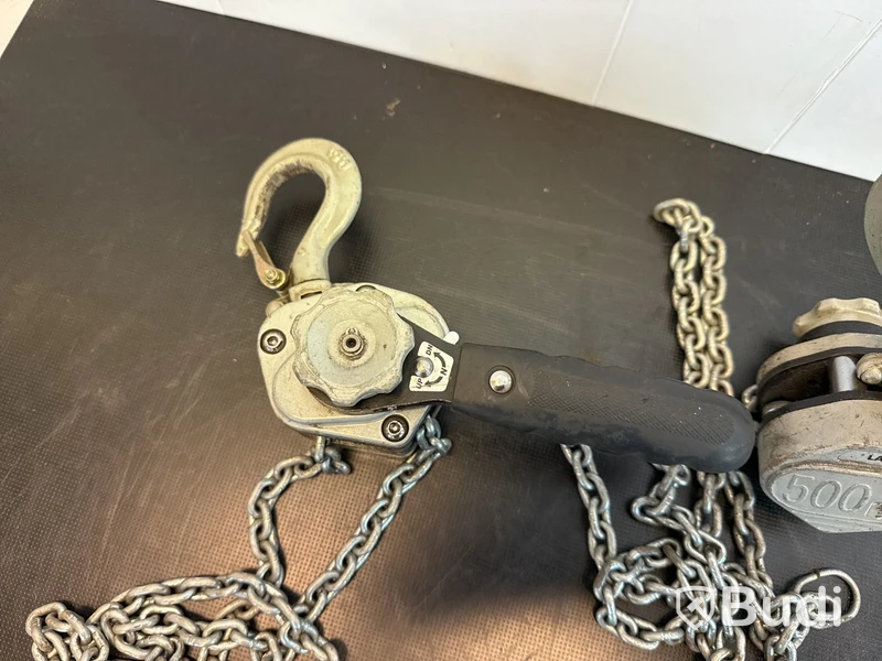 2 st Spaklyftblock Lashook LH mini 500 kg