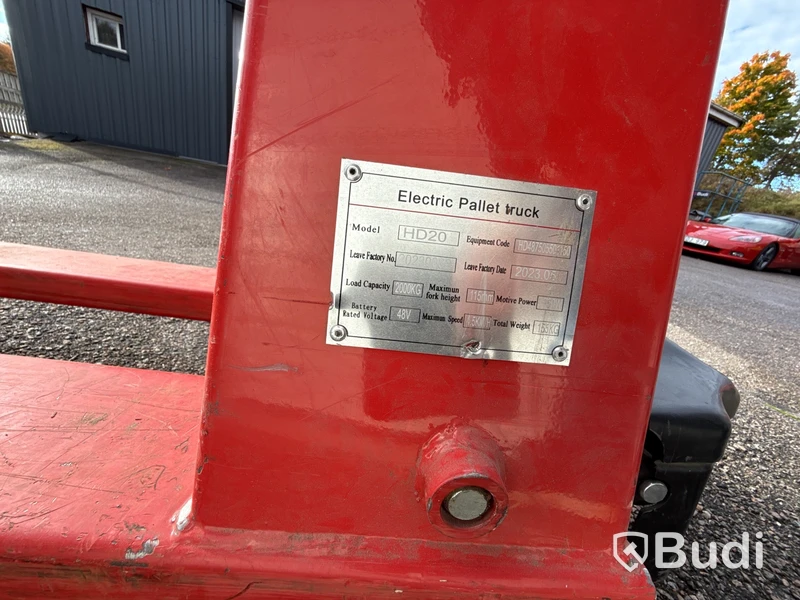 Elektrisk pallyftare-palldragare HEAMI HD20 2000 kg