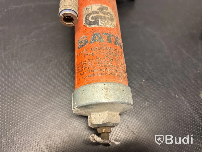 Filterregulator med vattenavskiljare