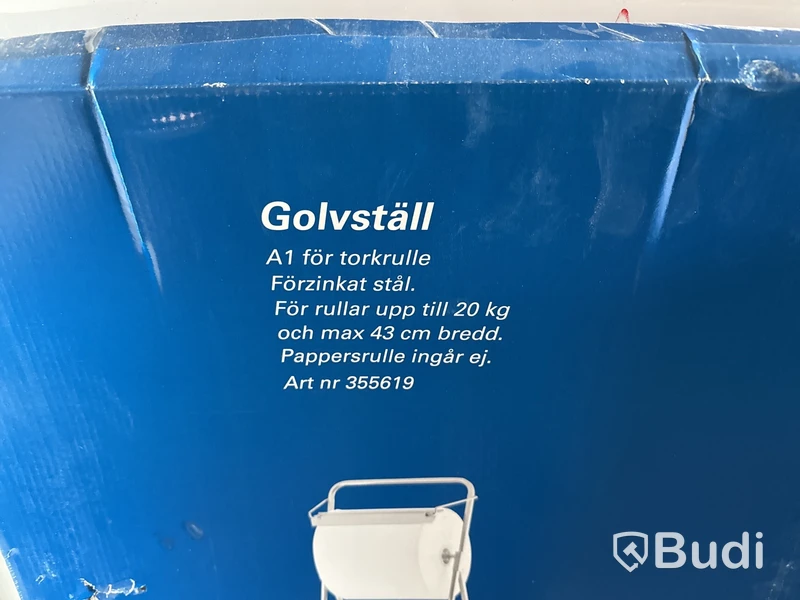 2 st golvställ för torkpapper.