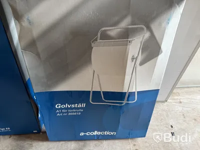 2 st golvställ för torkpapper.