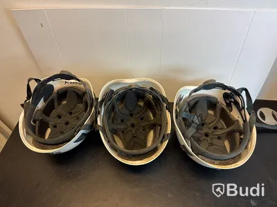 3 st Kask skyddshjälmar