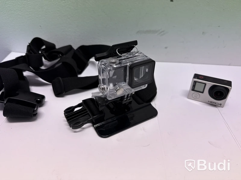 GoPro Hero 4 kamera med hållare