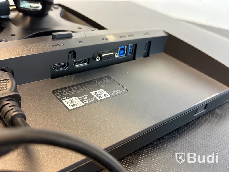 2 st Dell datorskärmar med extra fästen