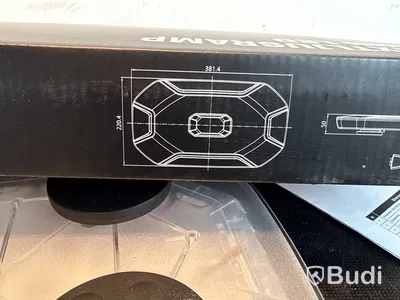Blixtljusramp, Award, mini LED, 12/24V, magnetfot, mått 381x220x52 mm