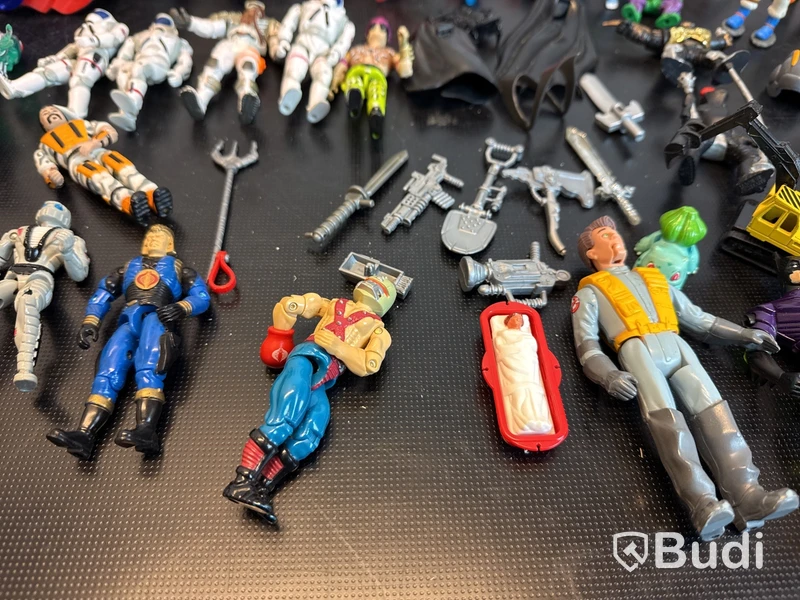 Actionfigurer & leksaker (stort parti)