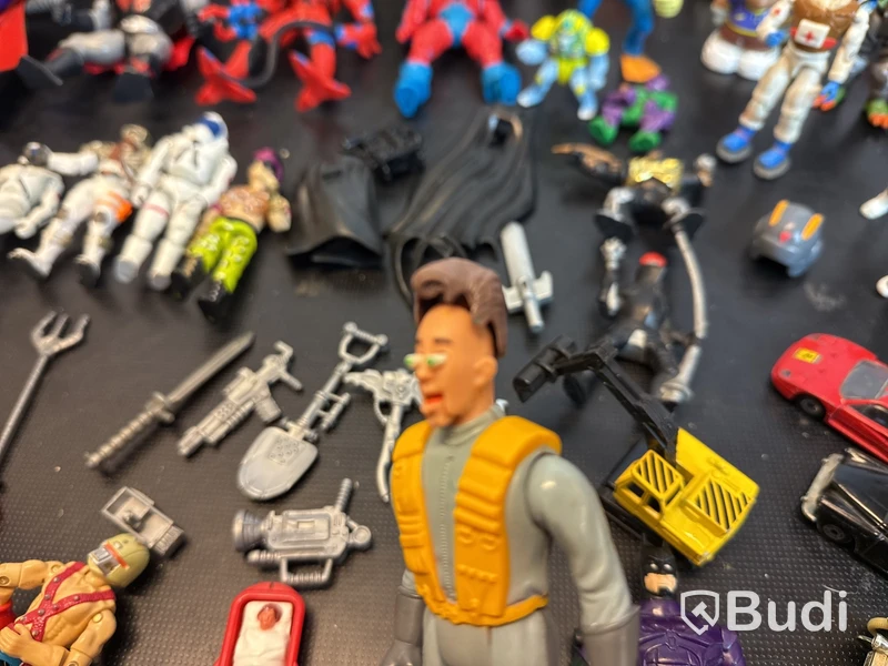 Actionfigurer & leksaker (stort parti)