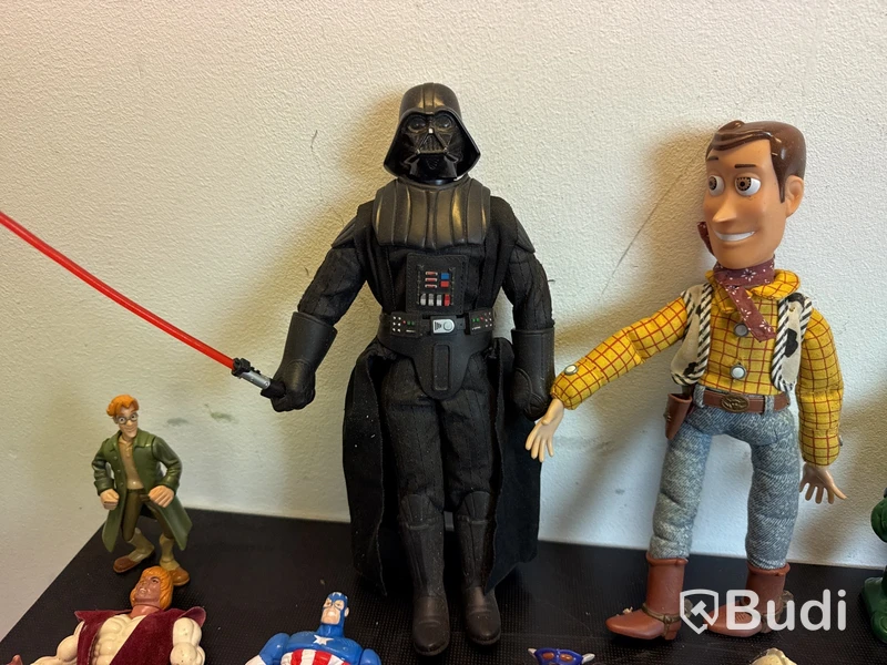 Actionfigurer & leksaker (stort parti)
