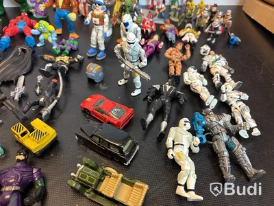 Actionfigurer & leksaker (stort parti)