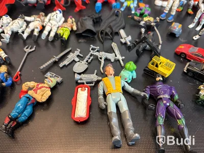 Actionfigurer & leksaker (stort parti)