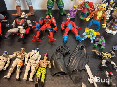 Actionfigurer & leksaker (stort parti)