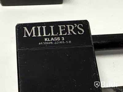 Hänglås 2 st Millers Klass 3