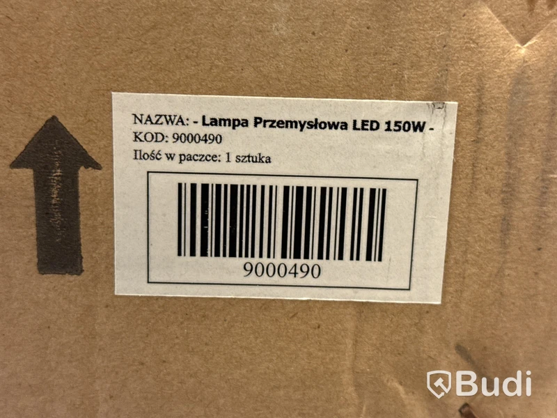 3 st LED High Bay-lampa 150W, IP44