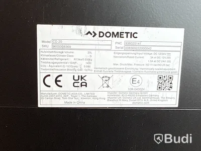 Kylskåp, Dometic, CD20, 20 L, DC12-24V