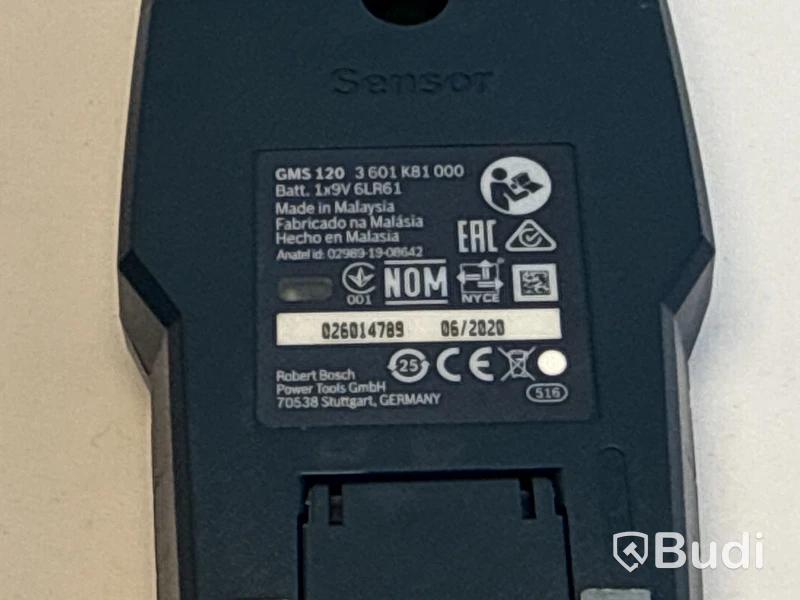 Detektor Bosch GMS 120 Professional