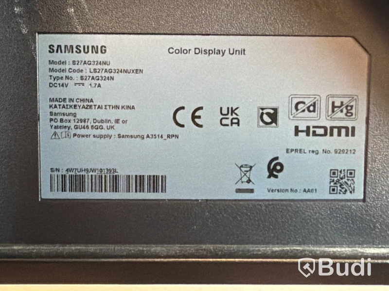 Datorskärm, Samsung, 27-tum