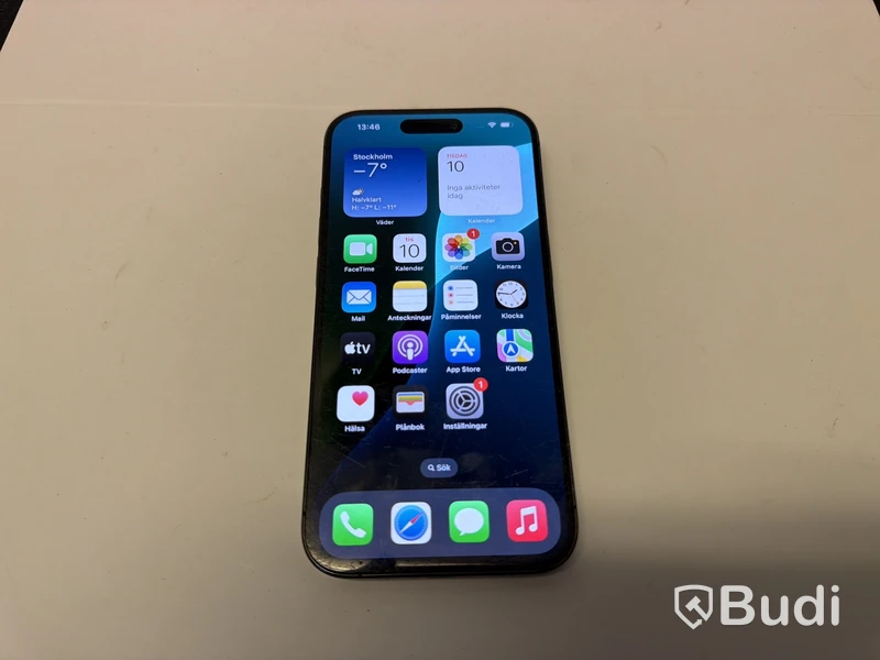 Mobiltelefon iPhone 15 Pro, 128 GB, grafit