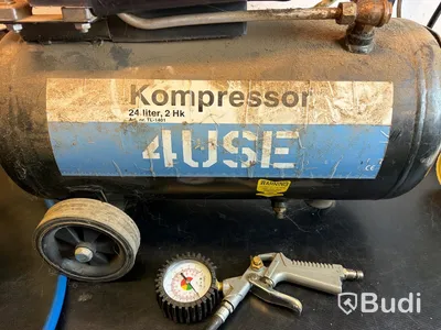 Kompressor med slangvinda