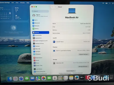 MacBook Air M2 13,6 tum, 256 GB, 8 GB RAM, Space Gray
