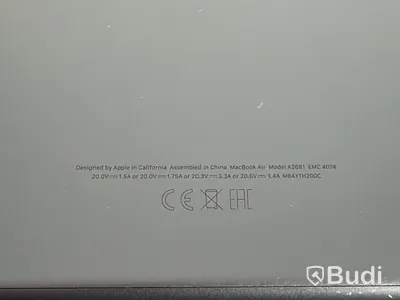 MacBook Air M2 13,6 tum, 256 GB, 8 GB RAM, Space Gray