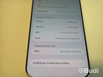 iPhone 16 Pro Max, 512 GB, vit