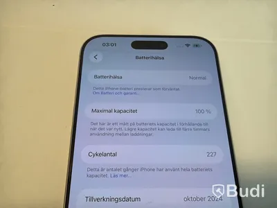 iPhone 16 Pro Max, 512 GB, vit