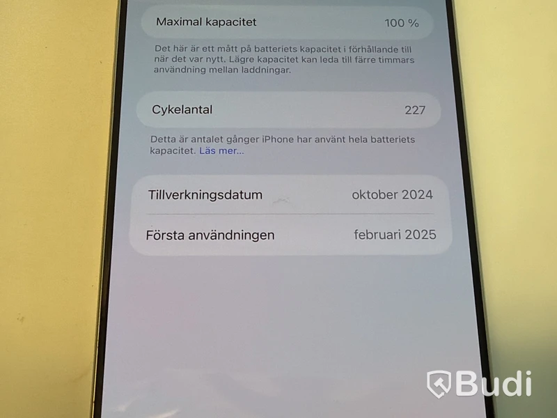 iPhone 16 Pro Max, 512 GB, vit